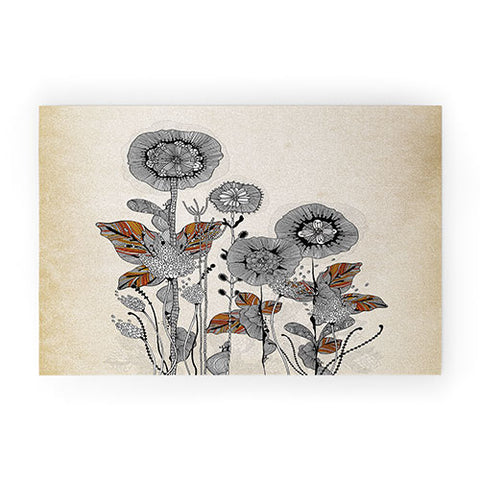 Iveta Abolina Floral 3 Welcome Mat
