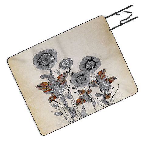 Iveta Abolina Floral 3 Picnic Blanket