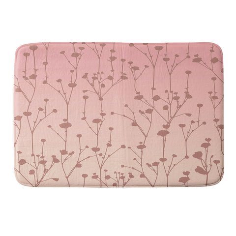 Iveta Abolina Floral Blush Memory Foam Bath Mat