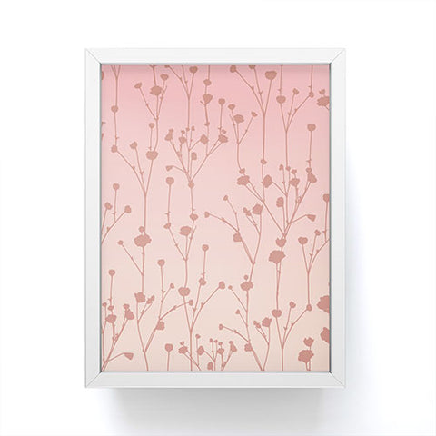 Iveta Abolina Floral Blush Framed Mini Art Print