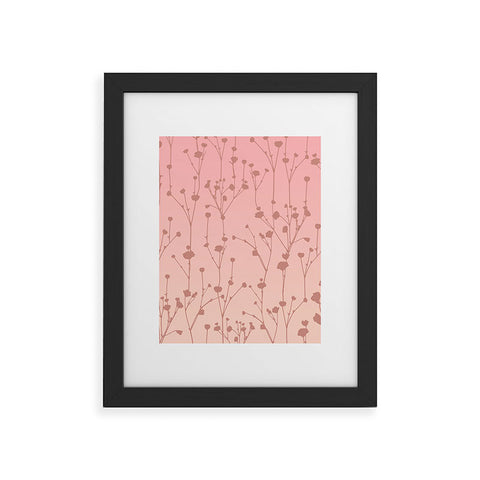 Iveta Abolina Floral Blush Framed Art Print