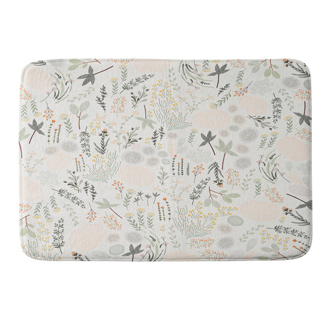 Iveta Abolina Floral Goodness Memory Foam Bath Mat