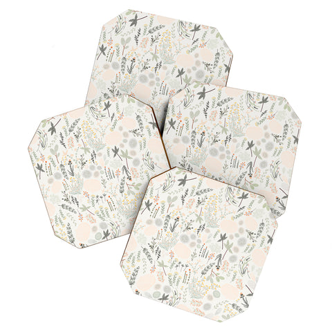 Iveta Abolina Floral Goodness Coaster Set