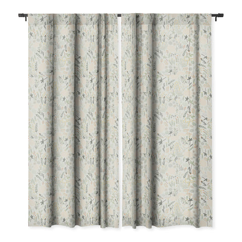 Iveta Abolina Floral Goodness Blackout Window Curtain