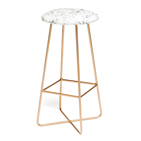 Iveta Abolina Floral Goodness III Bar Stool
