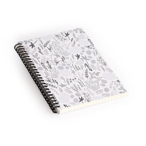 Iveta Abolina Floral Goodness III Spiral Notebook