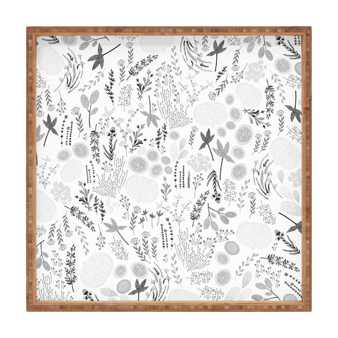 Iveta Abolina Floral Goodness III Square Tray