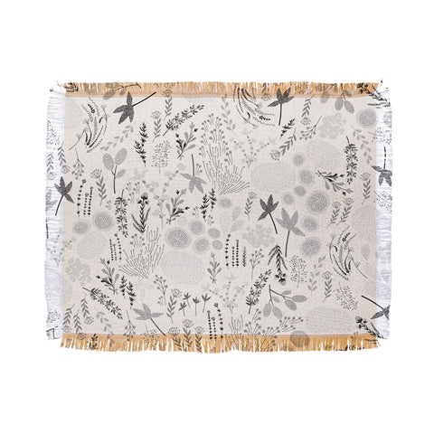 Iveta Abolina Floral Goodness III Throw Blanket
