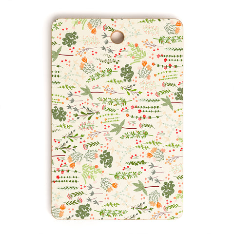 Iveta Abolina Floral Goodness IV Cutting Board Rectangle