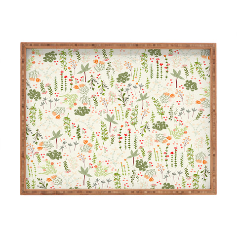 Iveta Abolina Floral Goodness IV Rectangular Tray