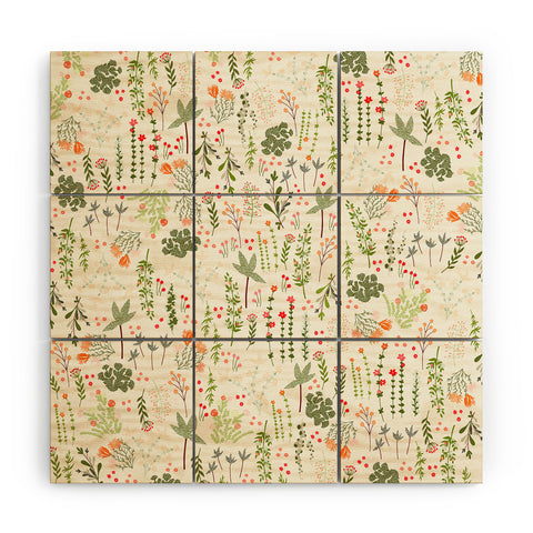 Iveta Abolina Floral Goodness IV Wood Wall Mural