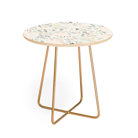 Iveta Abolina Floral Goodness Round Side Table