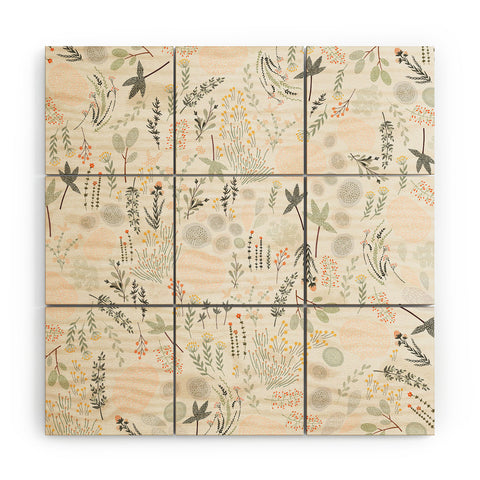 Iveta Abolina Floral Goodness Wood Wall Mural