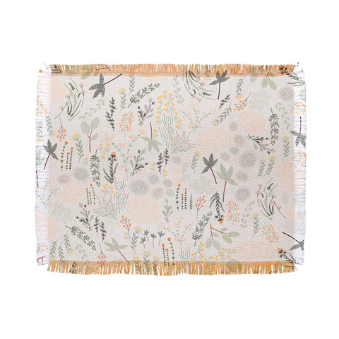 Iveta Abolina Floral Goodness Throw Blanket