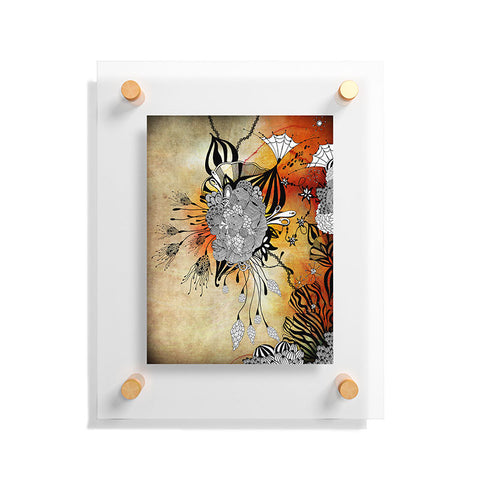 Iveta Abolina Floral Midnight Floating Acrylic Print