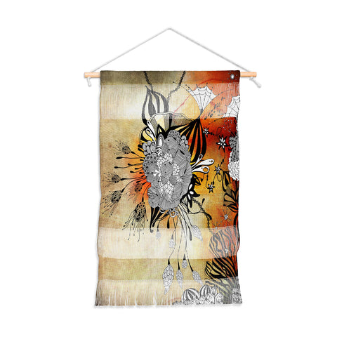 Iveta Abolina Floral Midnight Wall Hanging Portrait