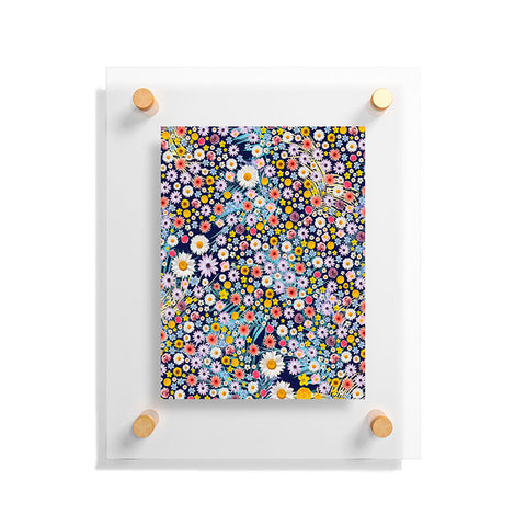 Iveta Abolina Flower Power II Floating Acrylic Print