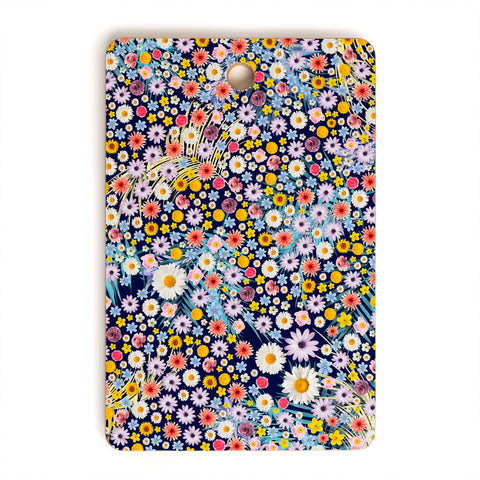 Iveta Abolina Flower Power II Cutting Board Rectangle