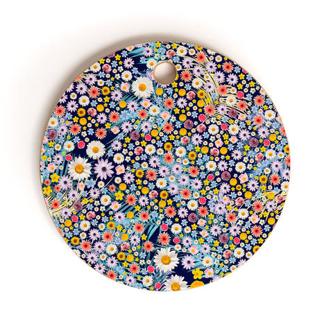 Iveta Abolina Flower Power II Cutting Board Round