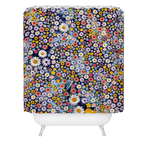 Iveta Abolina Flower Power II Shower Curtain