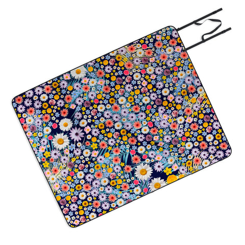 Iveta Abolina Flower Power II Picnic Blanket