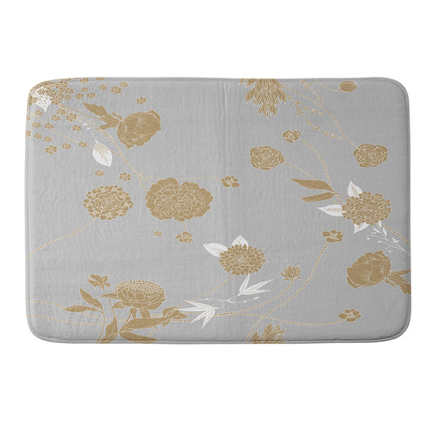 Iveta Abolina Foggy Morning Memory Foam Bath Mat