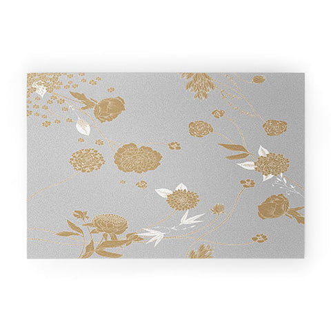 Iveta Abolina Foggy Morning Welcome Mat