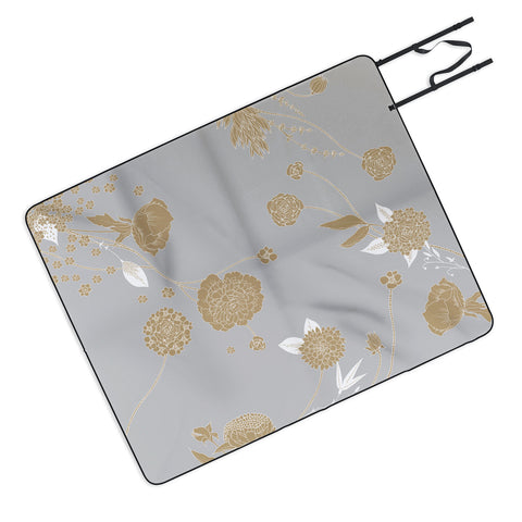 Iveta Abolina Foggy Morning Picnic Blanket