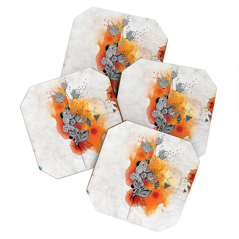 Iveta Abolina Forbbiden Thoughts Coaster Set