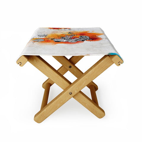 Iveta Abolina Forbbiden Thoughts Folding Stool