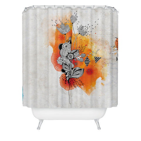Iveta Abolina Forbbiden Thoughts Shower Curtain