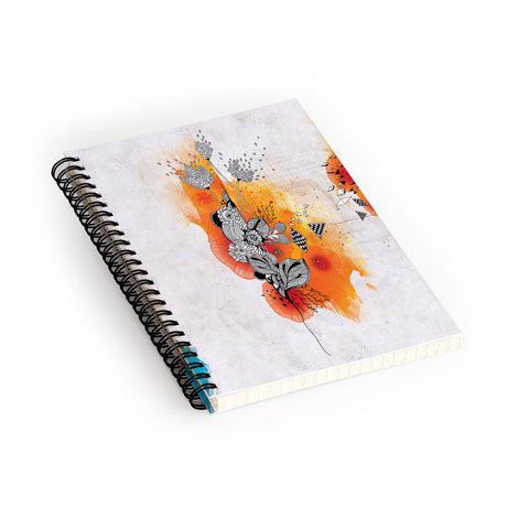 Iveta Abolina Forbbiden Thoughts Spiral Notebook
