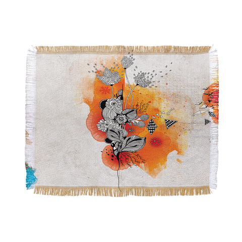 Iveta Abolina Forbbiden Thoughts Throw Blanket