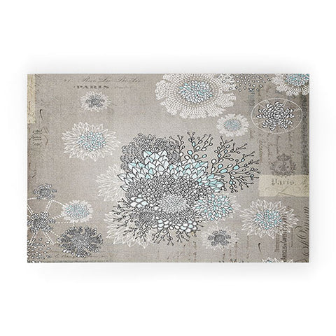 Iveta Abolina French Blue Welcome Mat