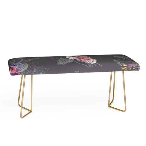 Iveta Abolina French Countryside Charcoal Bench