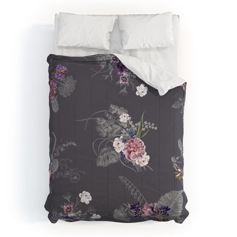 Iveta Abolina French Countryside Charcoal Comforter