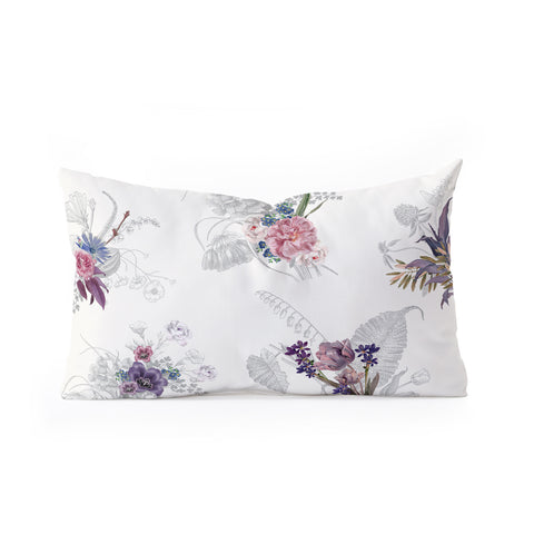 Iveta Abolina French Countryside Cream Oblong Throw Pillow