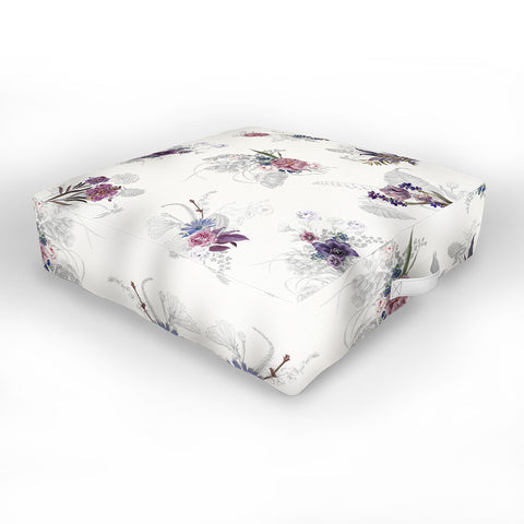 Iveta Abolina French Countryside Cream Outdoor Floor Cushion