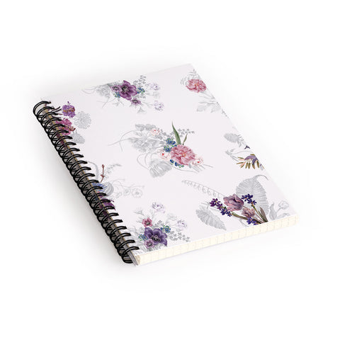 Iveta Abolina French Countryside Cream Spiral Notebook