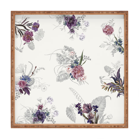 Iveta Abolina French Countryside Cream Square Tray