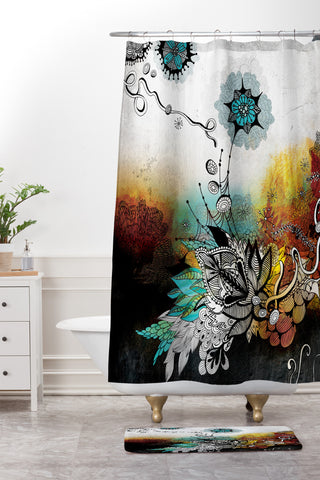Iveta Abolina Frozen Dreams Shower Curtain And Mat