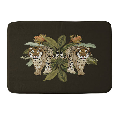 Iveta Abolina Garcelle Tiger Memory Foam Bath Mat