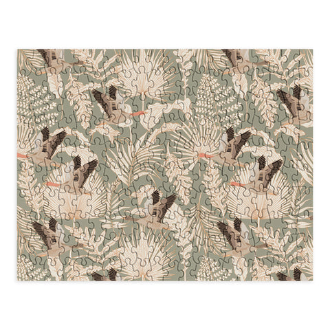 Iveta Abolina Geese and Palm Sage Puzzle