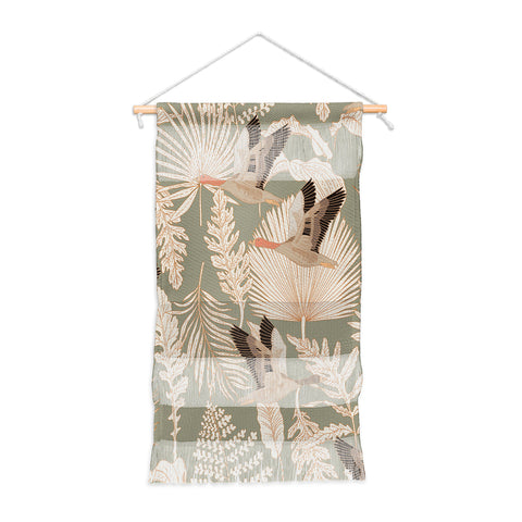 Iveta Abolina Geese and Palm Sage Wall Hanging Portrait
