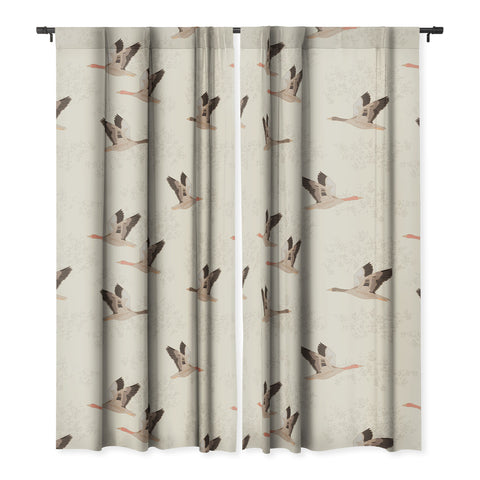 Iveta Abolina Geese Light Cream Blackout Non Repeat