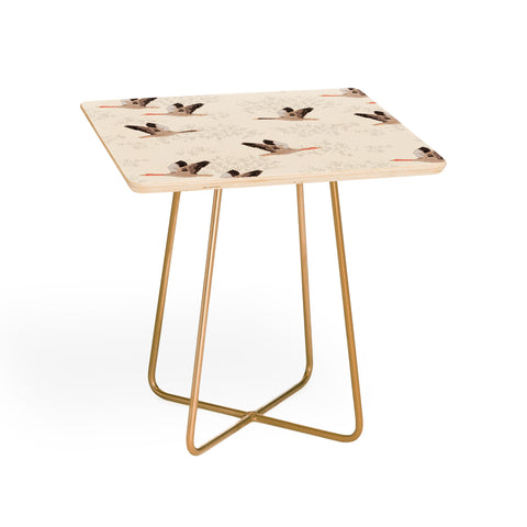 Iveta Abolina Geese Light Cream Side Table