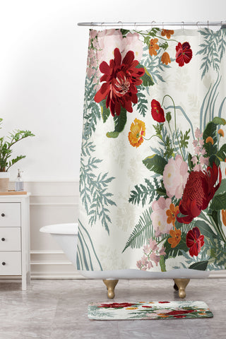 Iveta Abolina Gemma Meadow Shower Curtain And Mat