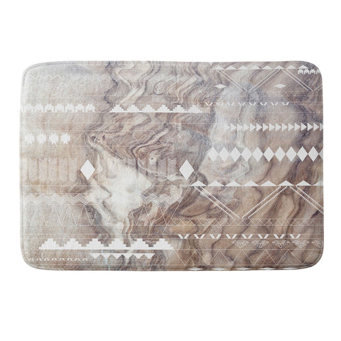 Iveta Abolina Geo Steps Memory Foam Bath Mat