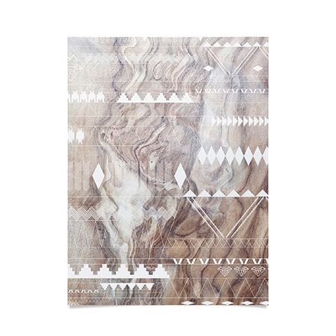 Iveta Abolina Geo Steps Poster