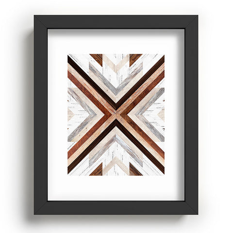 Iveta Abolina Geo Wood 1 Recessed Framing Rectangle